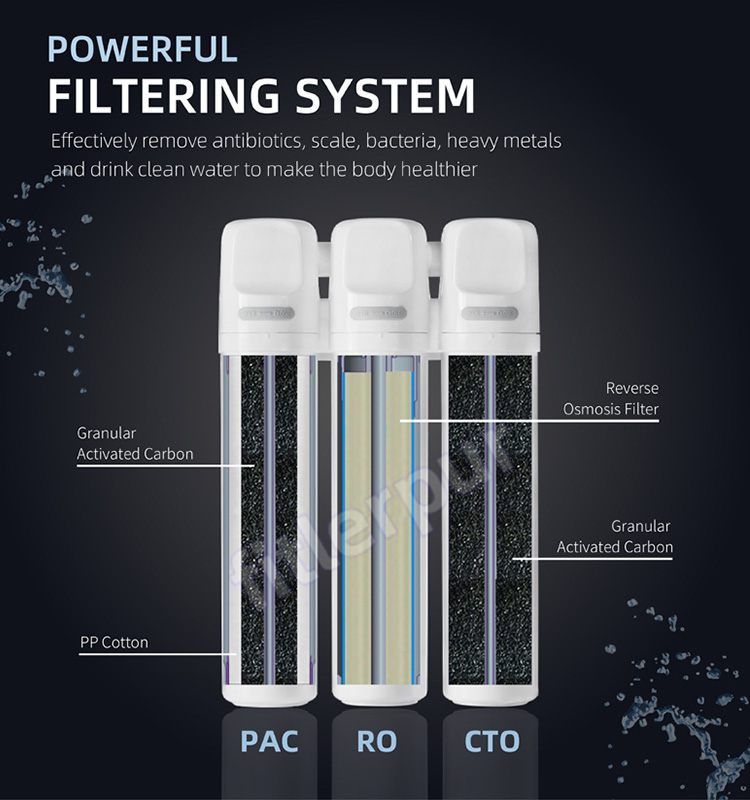 3 stages water purifier