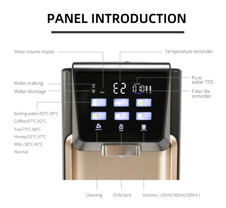 RO water dispenser purifier