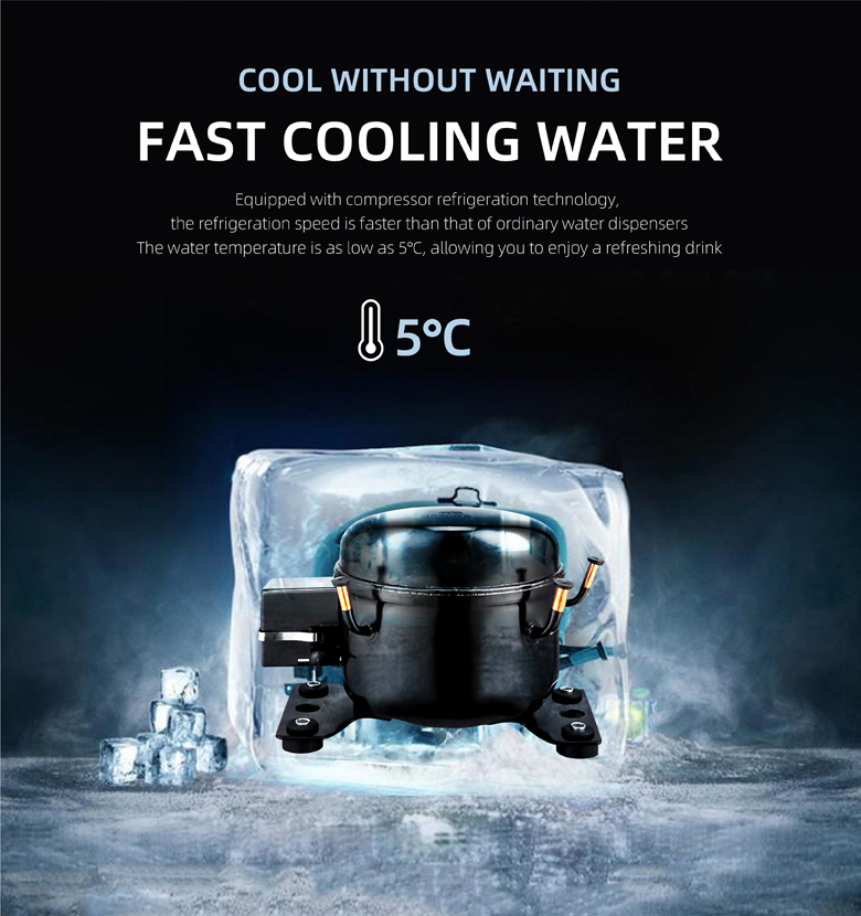 hot cold Water purifier with ice