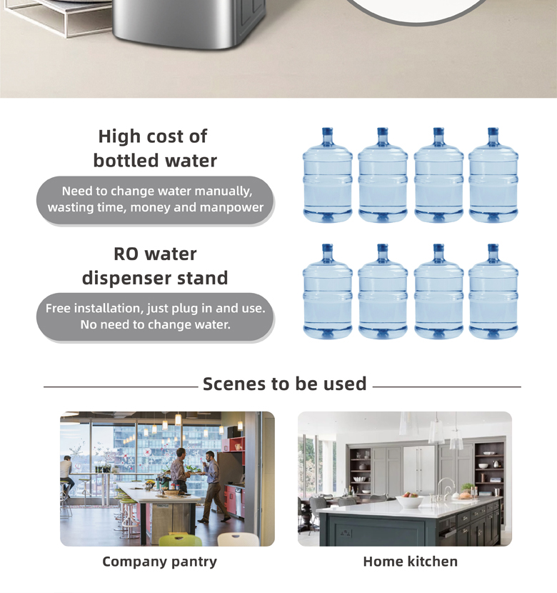 cold hot water purifier 