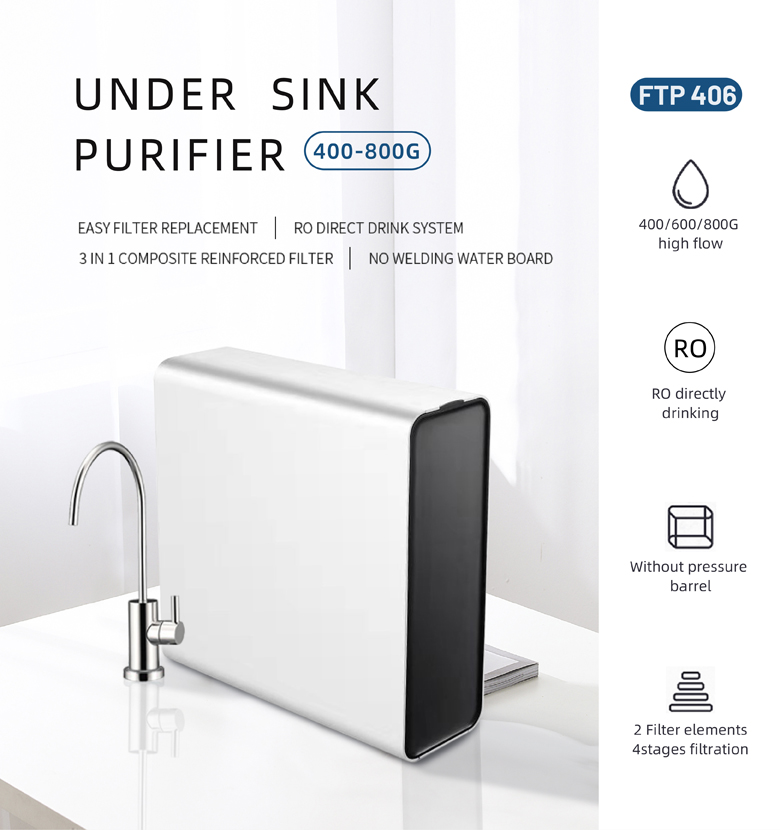 Under Sink RO water purifier