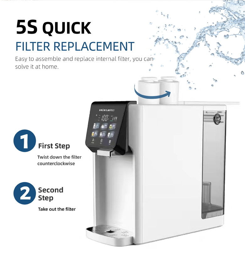 water dispenser with filter