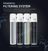 4 Stages Water Filter Hot And Cold Water Filtered Standing Water Dispenser