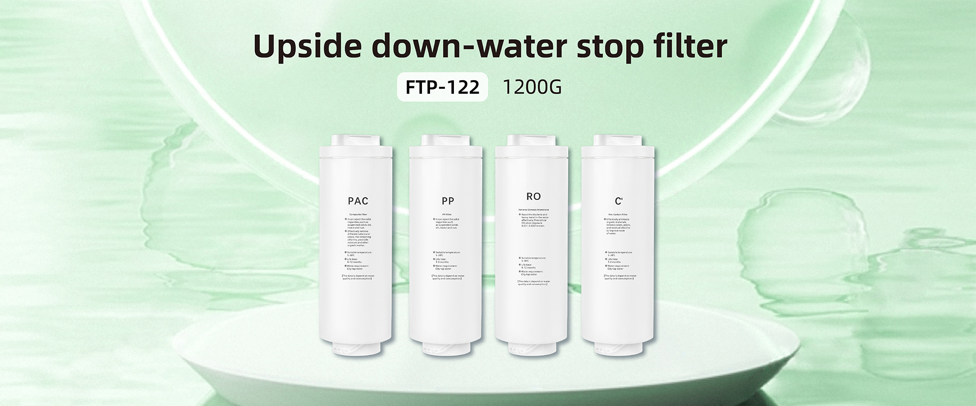 water filter cartridges factory