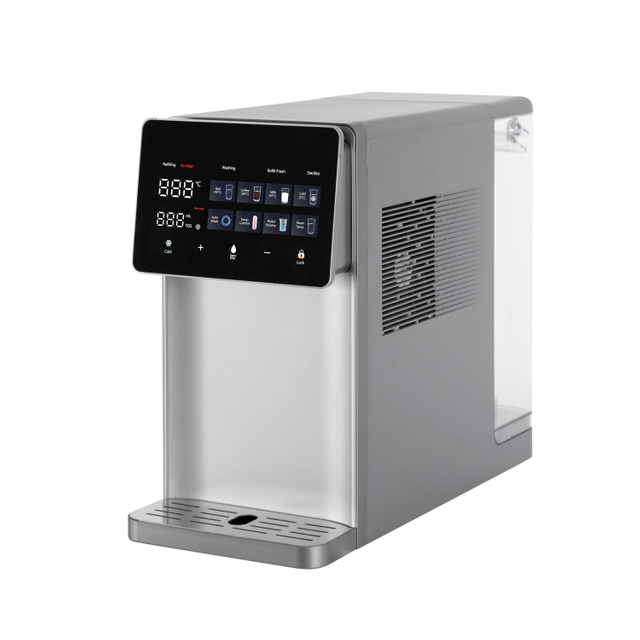 Factory Manufacture Tabletop Automatic Hot And Cold Water Dispenser RO Direct Drinking Household Water Purifier